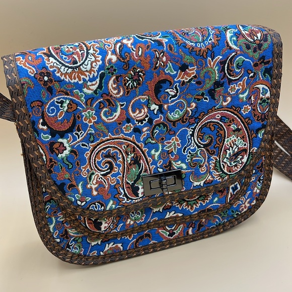 NWOT - Bohemian-Style Canvas Persian Bag - Picture 2 of 8